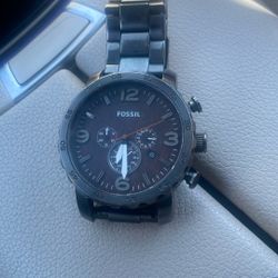 Fossil Watch Wood grain Face