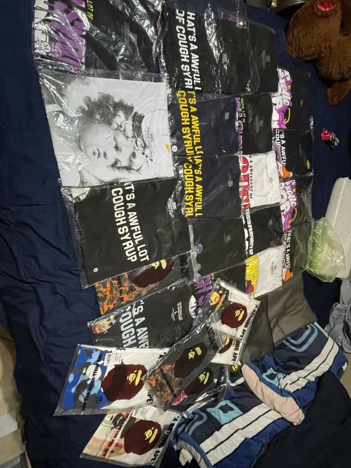 Bape/ That’s A Awful Lot Of Cough Syrup 