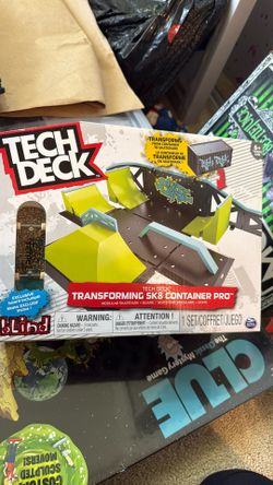 Tech Deck Transforming Sk8 Container Pro Modular Skatepark And Board 