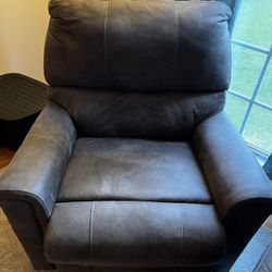 Rocking Recliner & Storage Ottoman