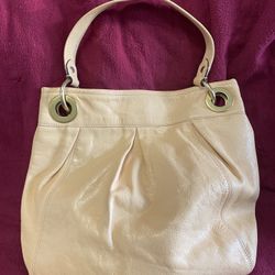 Coach Madison Peach Handbag 