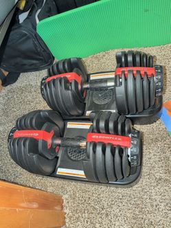 Bowflex dumbbells