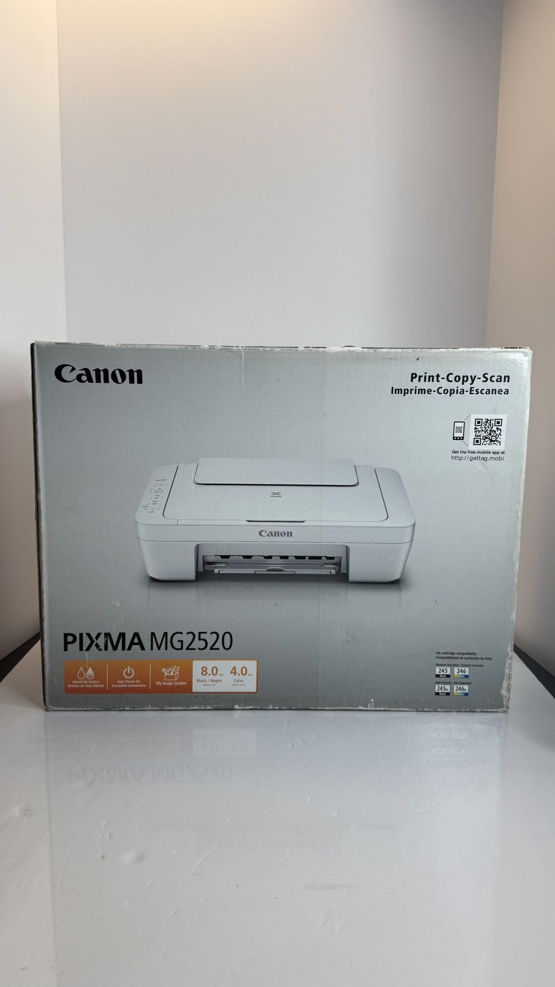 Canon PIXMA MG2520 All-in-One Inkjet Printer Print Copy Scan – Like New