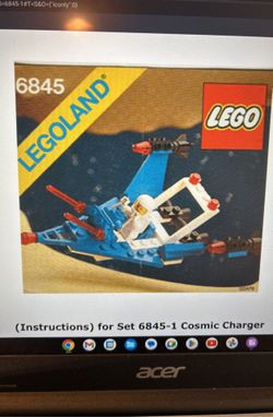 1986 Lego Set 6846 “Cosmic Charger”