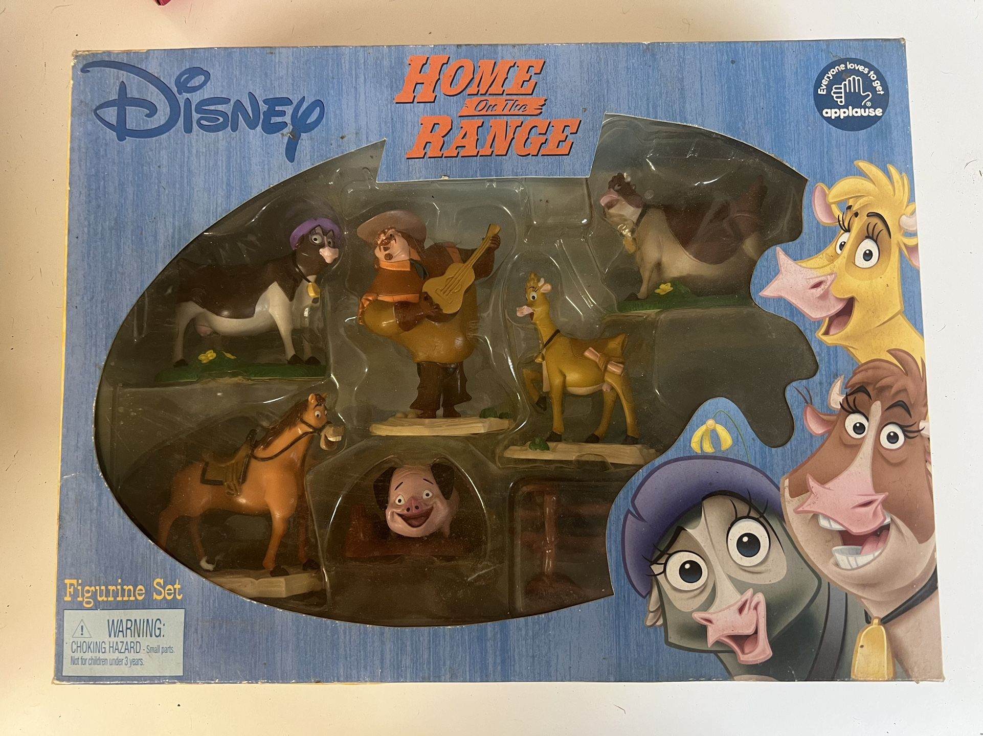 New Never Opened Home On The Range Disney Set