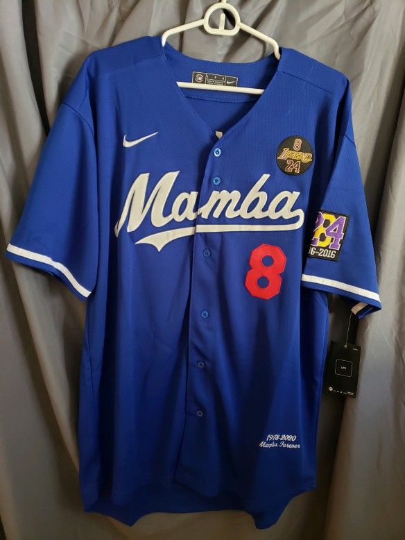 Los Angeles Dodgers Mamba Men's Baseball Jersey