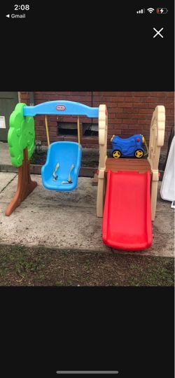 Little Tikes Kids Swing and Slide Set