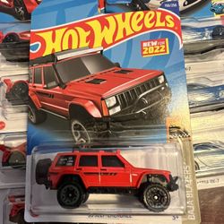 Jeep Cherokee Hot Wheels Toy Car 