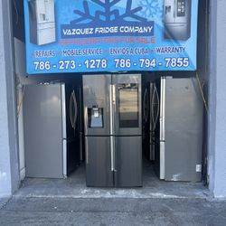 Nevera, Refrigerator Samsung Family Hub, 36x34x72, Warranty 3 Months, Delivery Available 