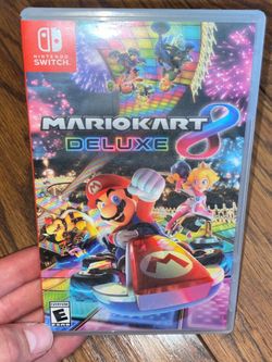 Mariokart deluxe 8 Nintendo switch