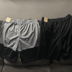 Guys brand new shorts Nike size large both $50