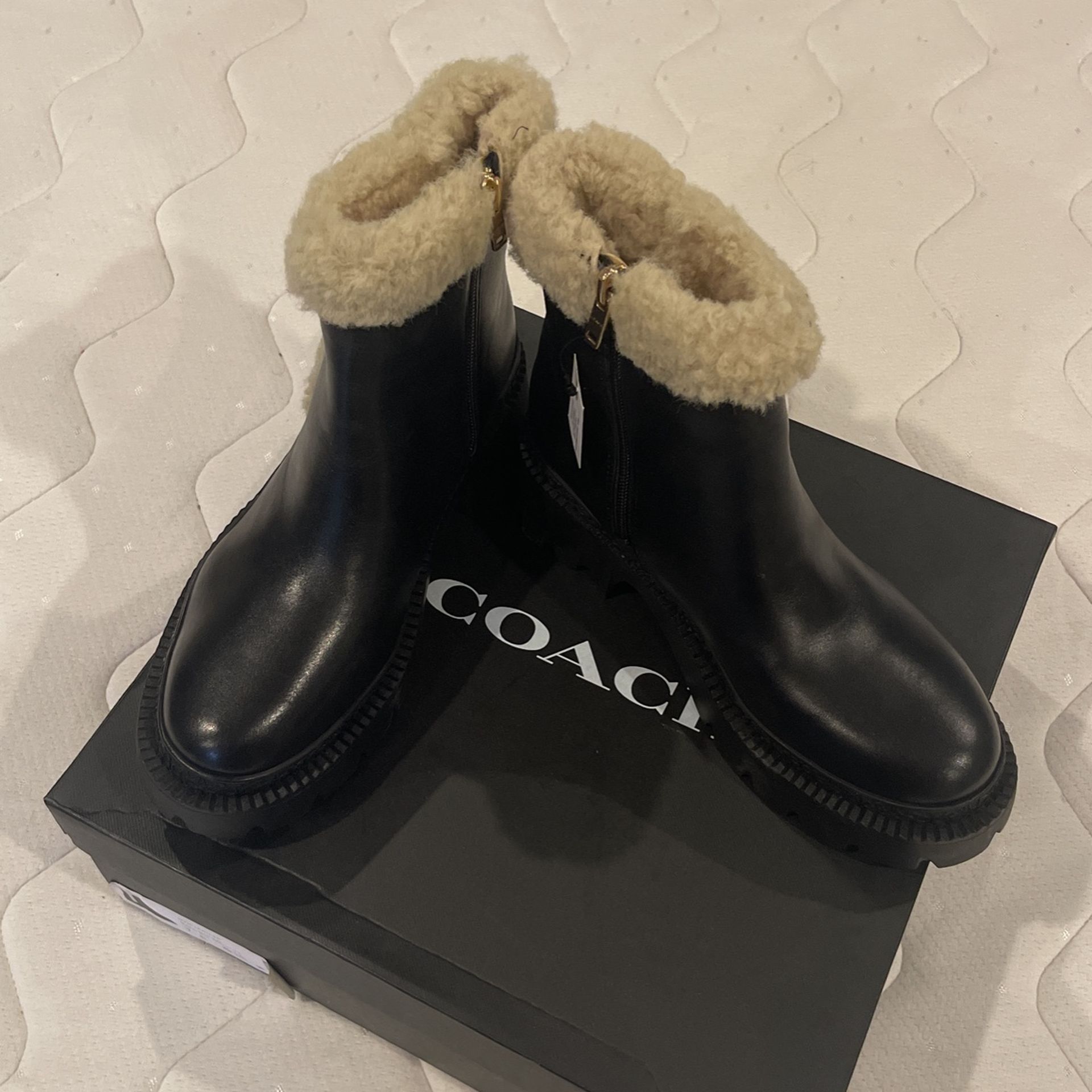 Black Coach Boots