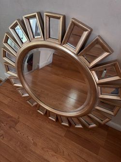 Gold Uttermost Wall Mirror
