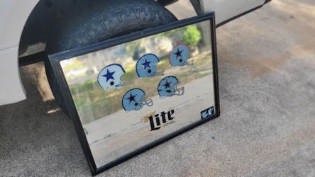 Vintage Dallas cowboys evolution mirror
