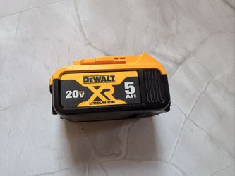 DEWALT 20V XR Premium Lithium-lon 5.0Ah Battery