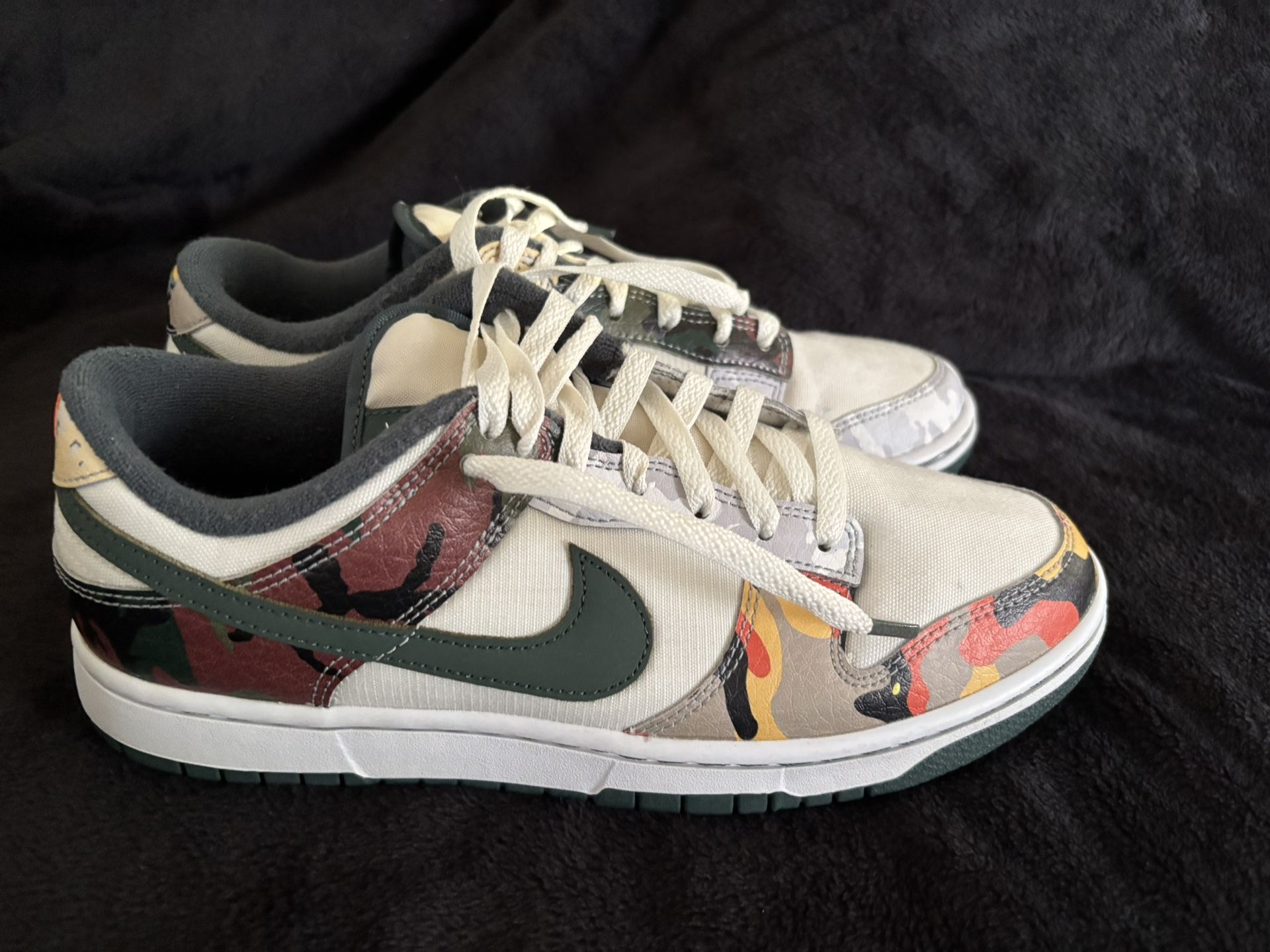 Nike Dunk Low Se Sail Multi Camo