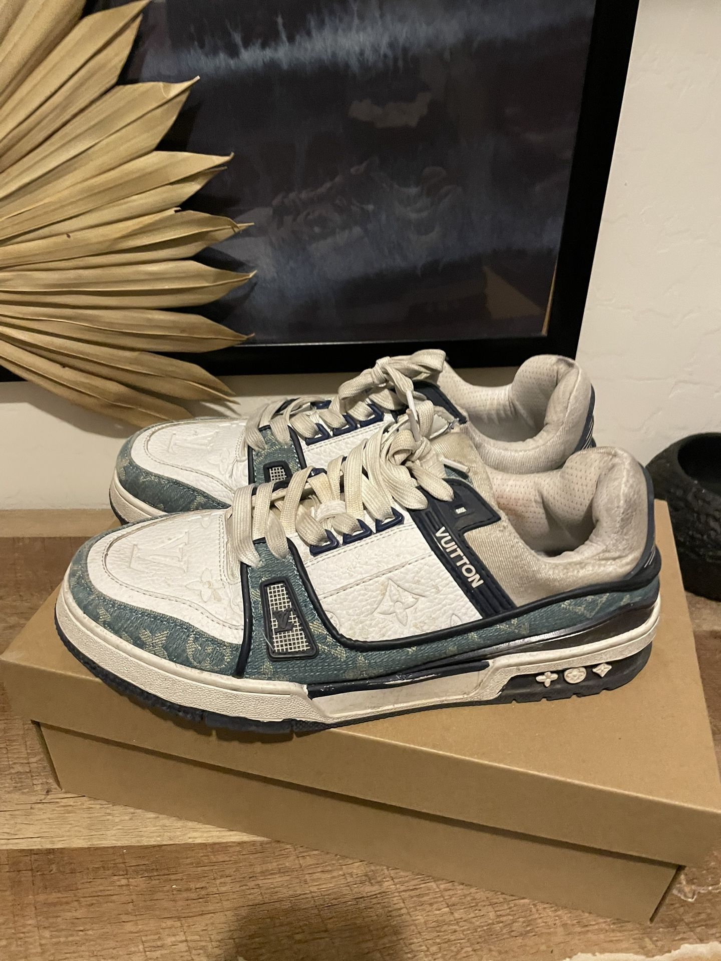 Louie V sneakers (size 10) ( Make A Great First Impression)
