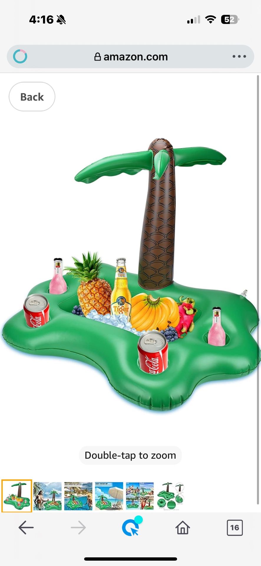 Swimming Pool Float Inflatable Pool Floats Raft for Small Dog Swimming Float for Summer, Scratch Resistant and Durable, Easy Set Up for Pool, Lake, Ri
