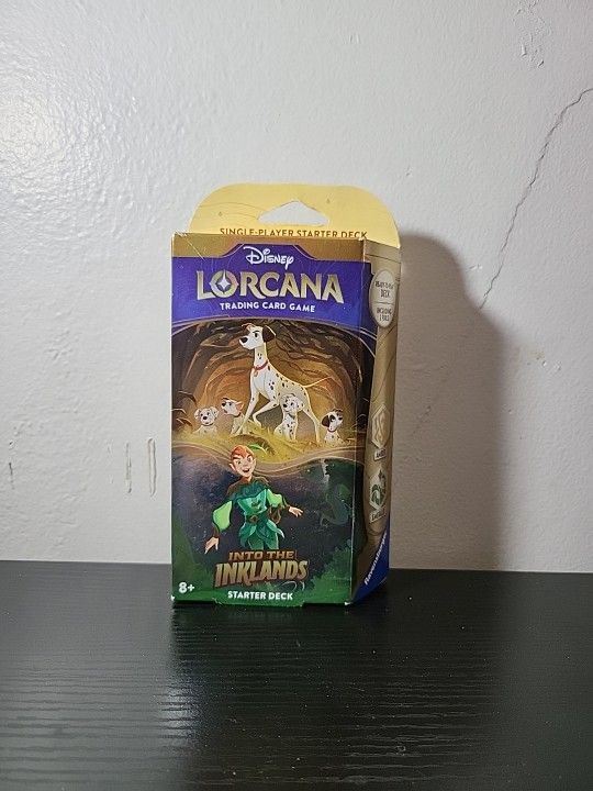 Disney Lorcana TCG: Into The Inklands Sealed Starter Deck - Amber & Emerald (4A)