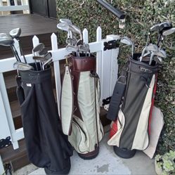(2) Ladies R/H Golf Sets