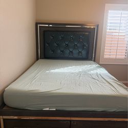 Queen Bed Frame, mattress not included