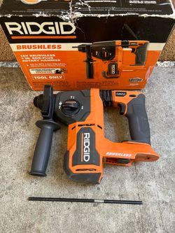 RIDGID 18V Brushless 1 in. SDS-Plus Rotary Hammer(Tool Only)