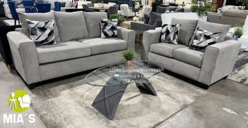 Sofa and Loveseat