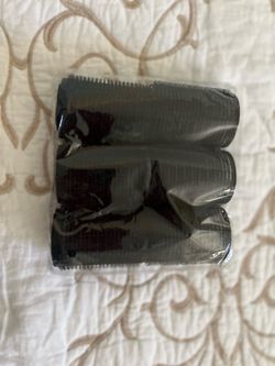 Black Hair Rollers 6-pack