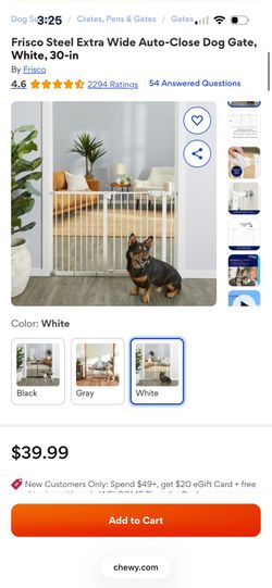Extra Wide Pet Gate (2 Available)