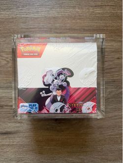 Pokemon Destined Rivals Booster Box w/ Acrylic Case