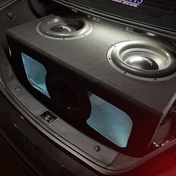 2 VXF-12 Subwoofer with custom box