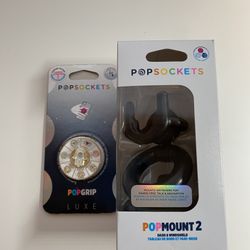 New Pop Socket Pop Mount Pop Grip Set