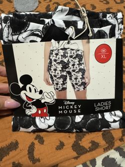 XL Mickey Biker Shorts NEW