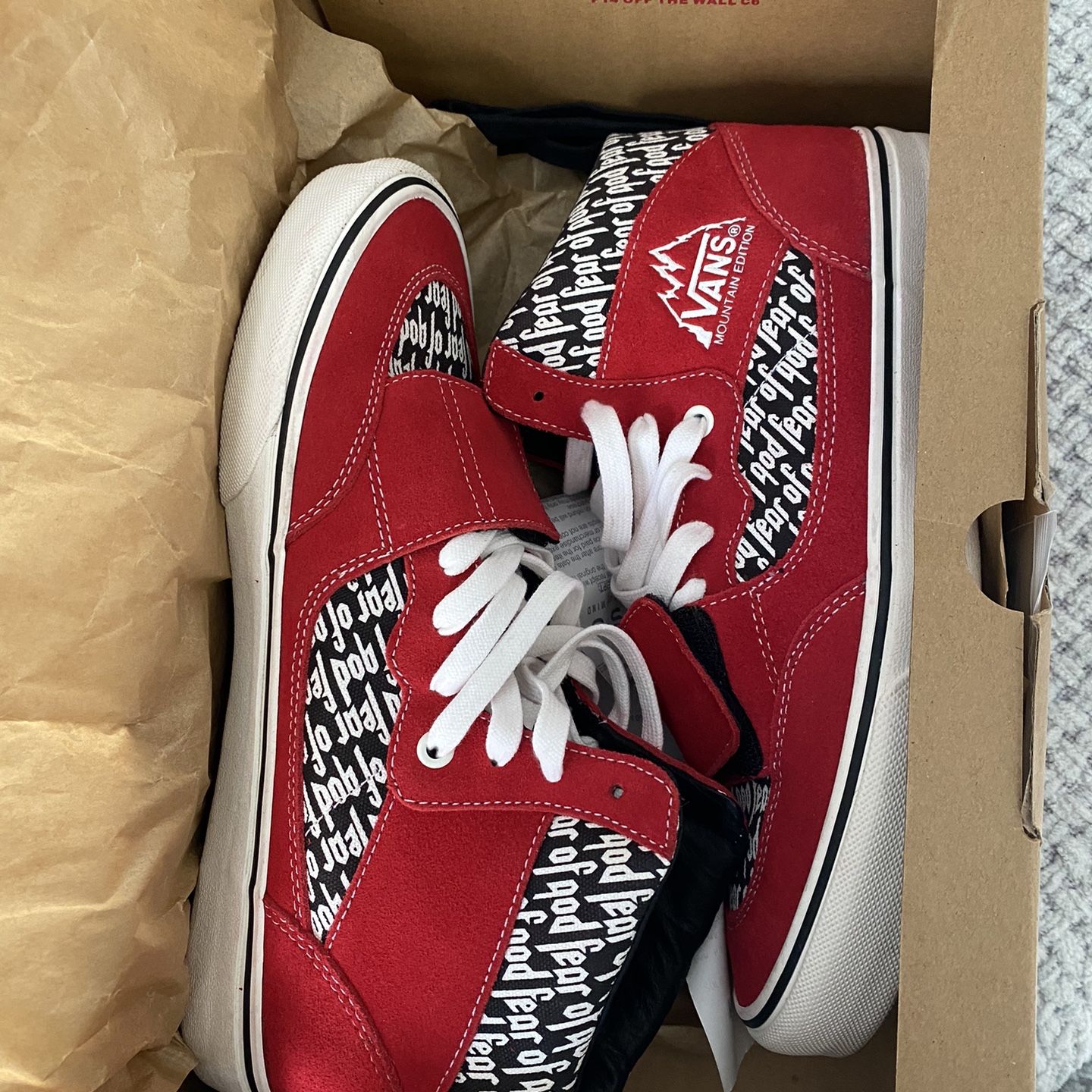 Vans x fear of god cheap harga