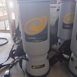 ProTeam " Super CoachVac " Backpack Vaccums  / Proforce 1500xp Vaccum
