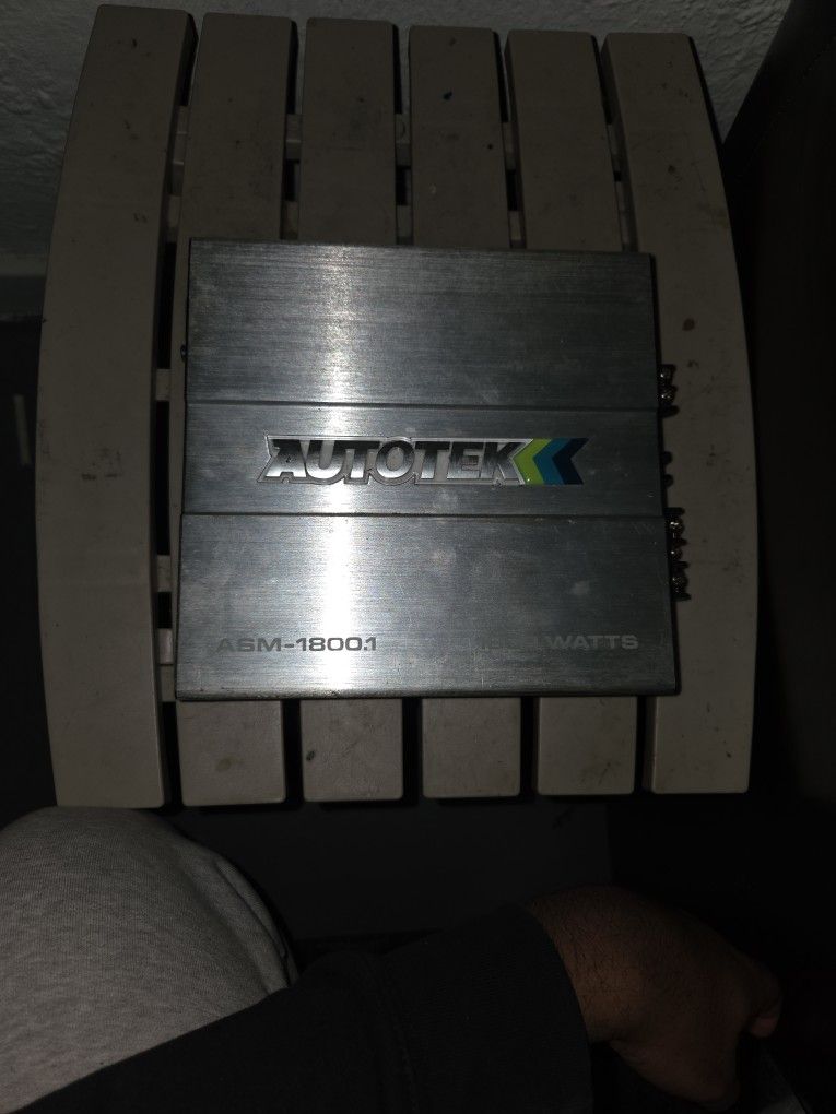 Autotek ASM 1800.1 Amplifier