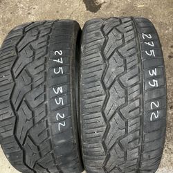 275/35R22 2tires