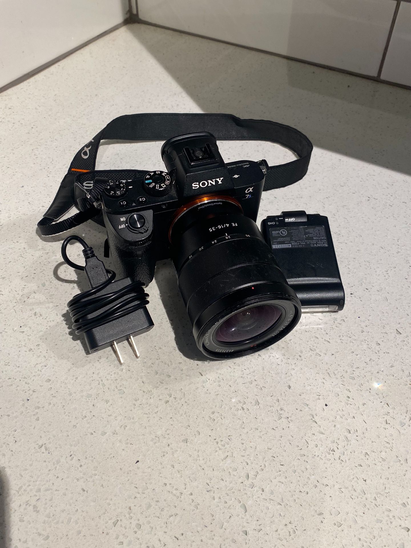 Sony A7sii Camera Bundle W/ Zeiss 16-35mm F4 Lens