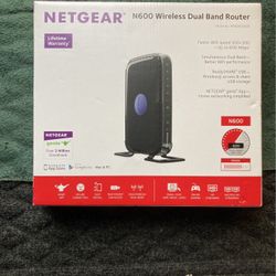 Netgear N600 Wireless Dual Band Router 