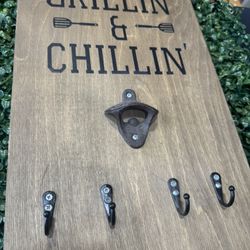 Wood Outdoor Sign 