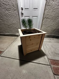 Cedar planters box