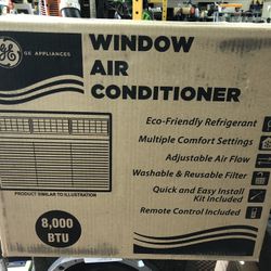 Window Ac Air Conditioner GE 8000 BTU New