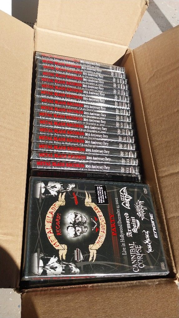 Metal Blade Records Party Dvd / 24 Pcs