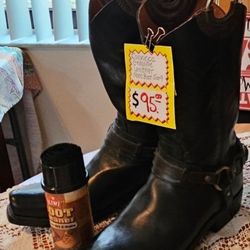 Unique Classy / Rugged Leather Boots 