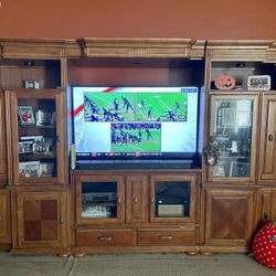 3 Piece Solid Wood Entertainment Center Or Tv Stand
