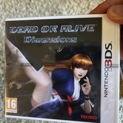 Dead Or Alive Dimension - Nintendo 3ds - EU Version 
