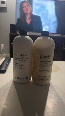 Philosophy facial cleansers