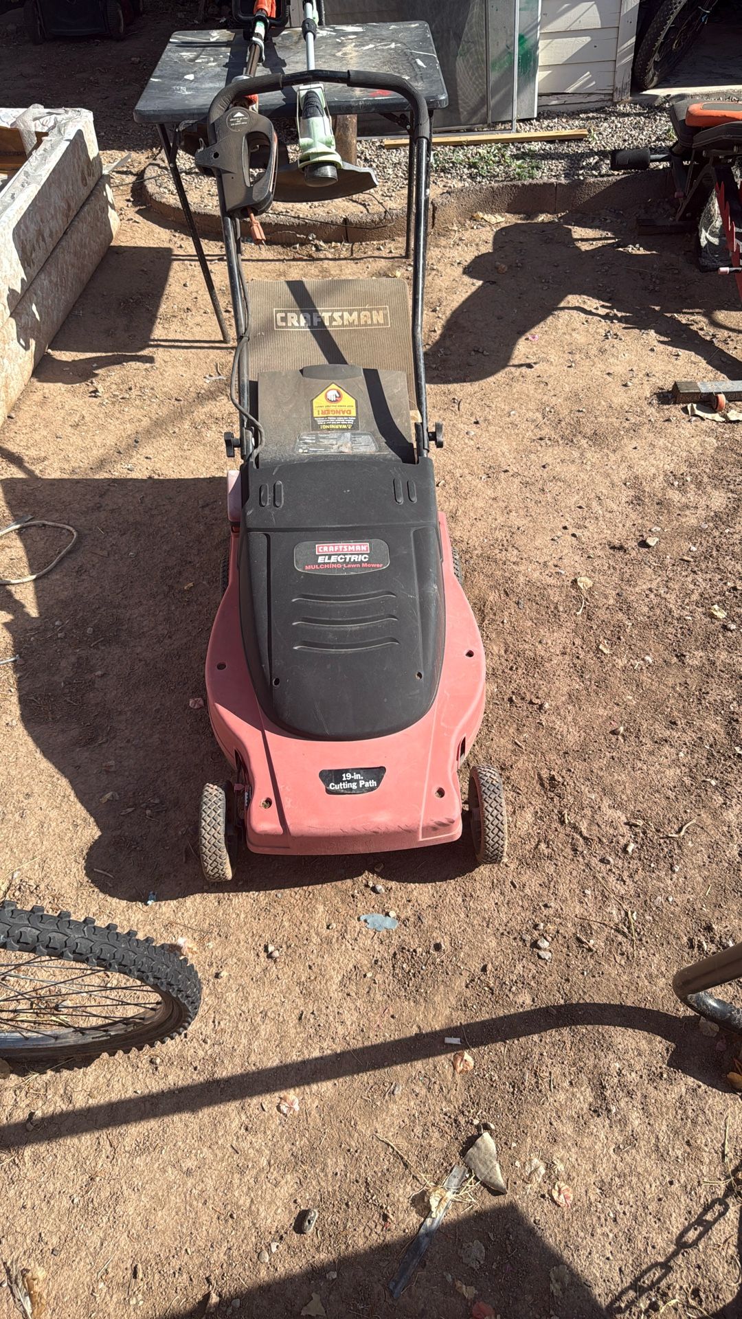 Raftsman Electric Mulching Lawn Mower.