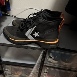 BRAND NEW: Converse x Tinker Hatfield Star Series BB Mid Black Size 10.5