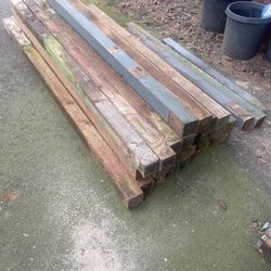 Recycled Pressure Treated 4X4 Post